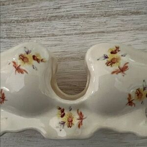 Floral Ceramic knife holder